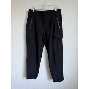 Athleta Endless High Rise Cargo Pants 16 Black